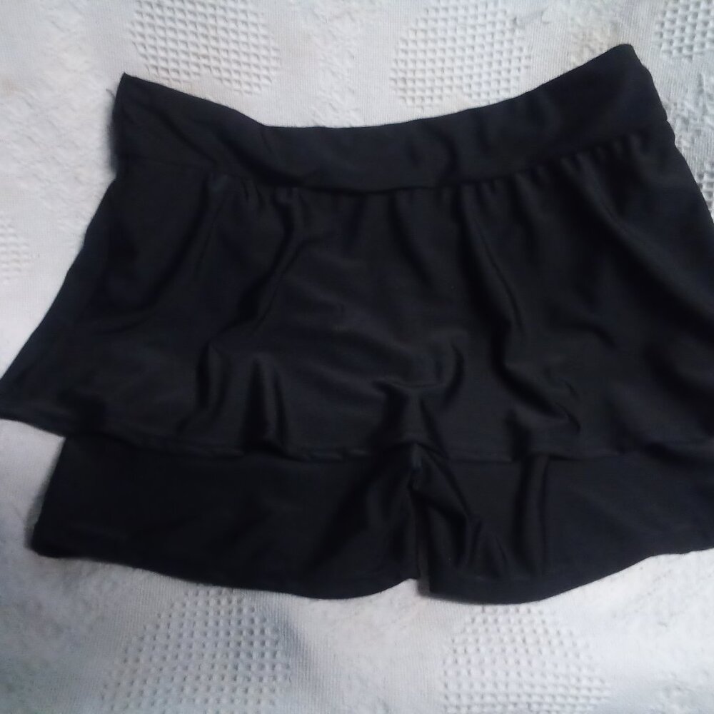 Swim Skirt over Shorts Womens XL